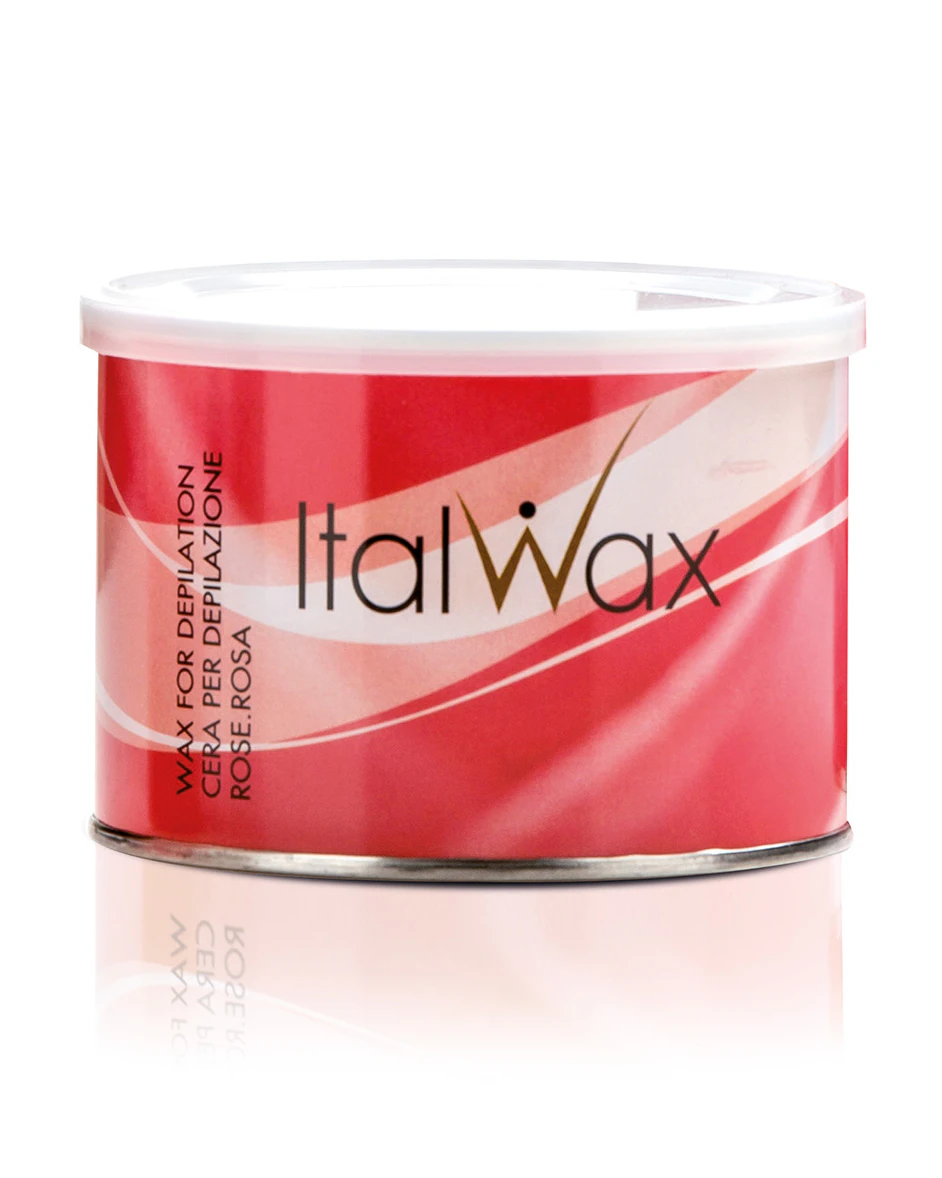 Теплый воск в банке ItalWax "Роза", 400 мл