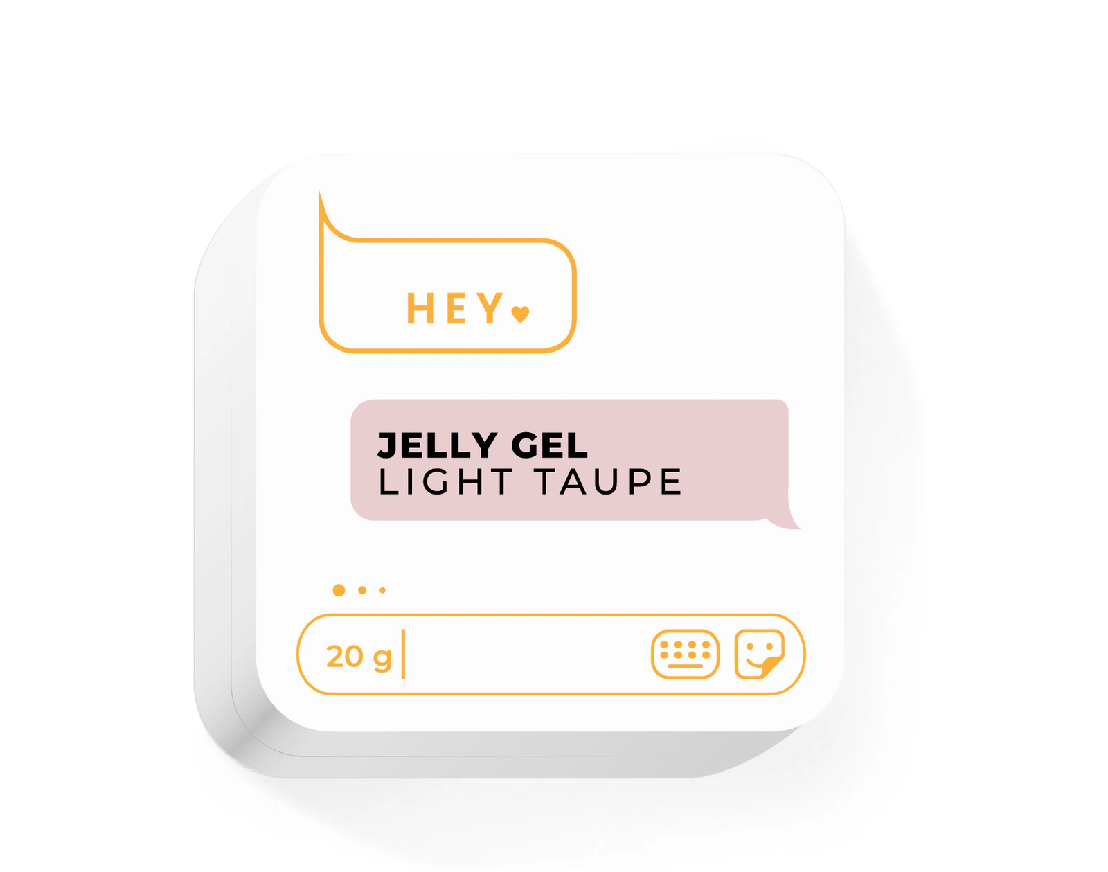 HELLO Jelly Gel "Light Taupe", 20 g