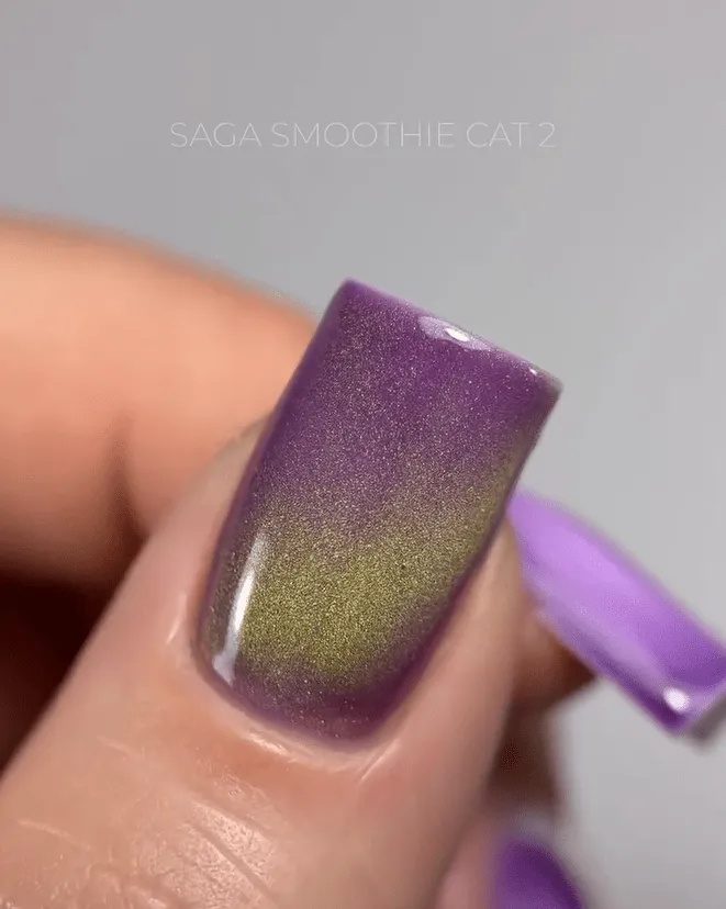 Гель-лак Saga Professional Smoothie Cat №02, 10 мл
