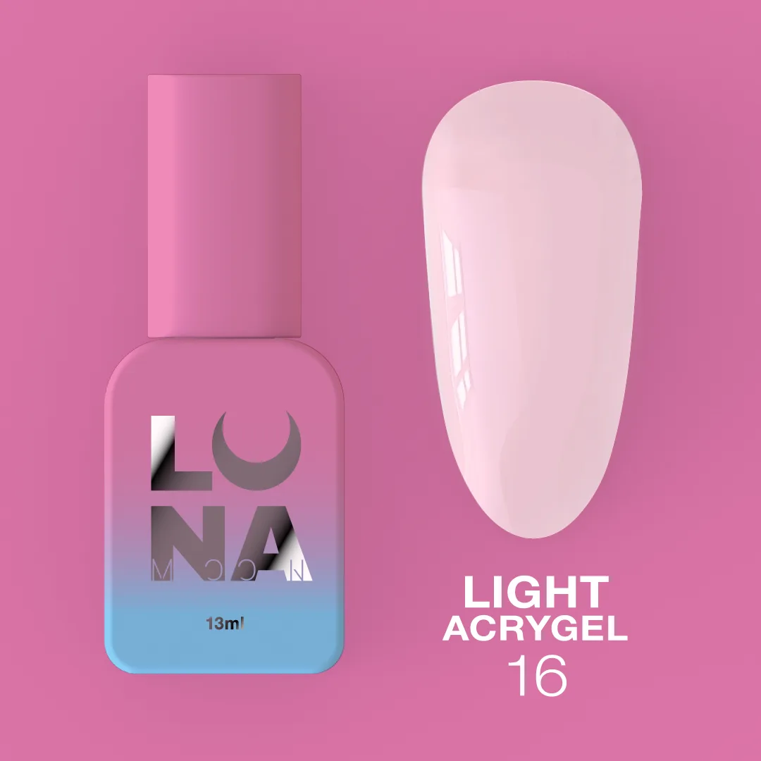 Акрил-гель LUNA Light Acrygel №16, 13 мл