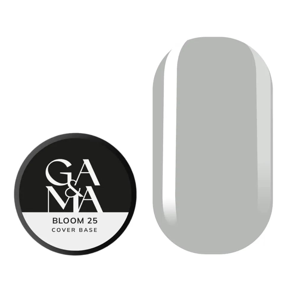 База камуфлирующая GÉMELY ex GA&MA №25 Bloom молочная полупрозрачная, 30 мл
