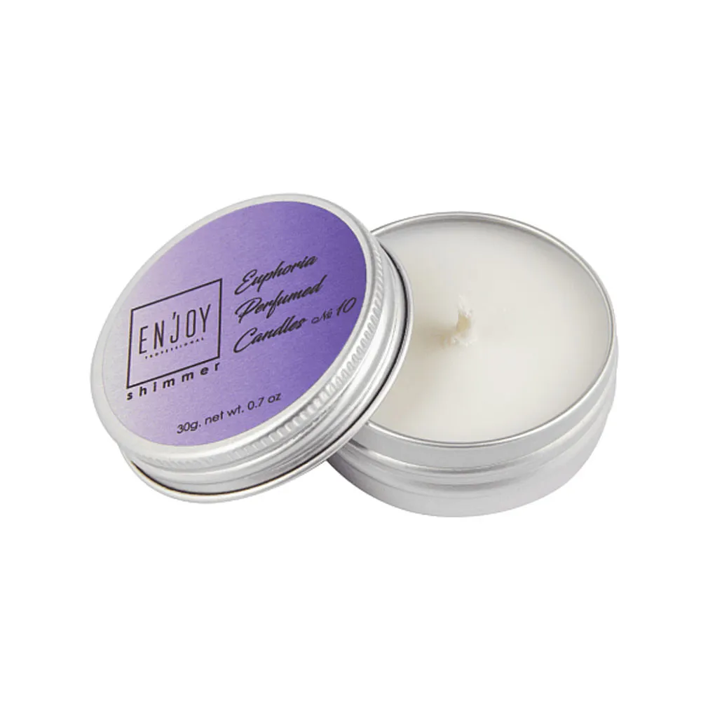 Свічка парфумована масажна Enjoy Shimmer Euporia №10, 30 г