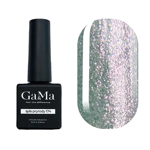 Гель-лак GÉMELY ex GA&MA Styhii collection 174 Сила природи, 10 мл