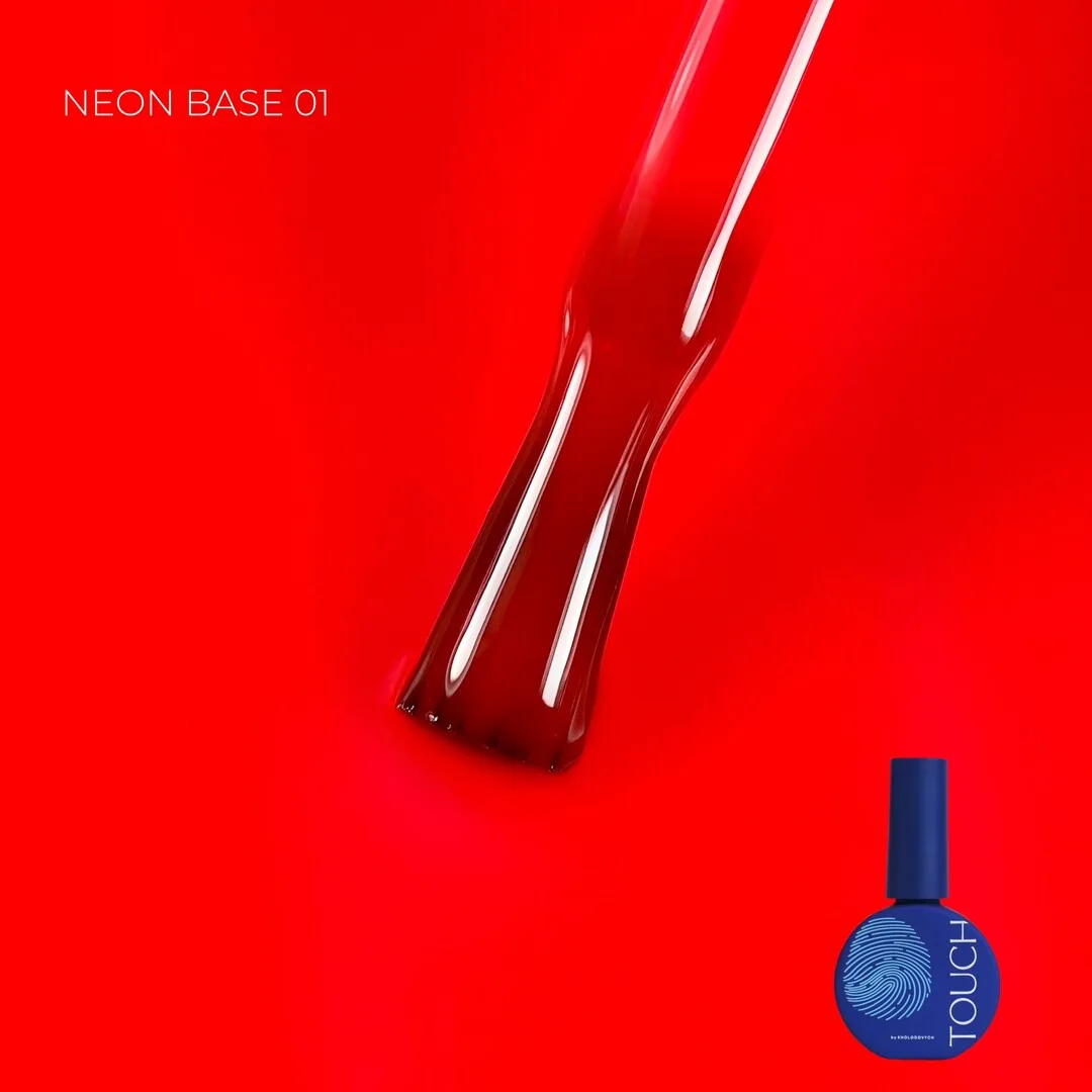 База Touch Neon №1 коралово-червона, 13 мл