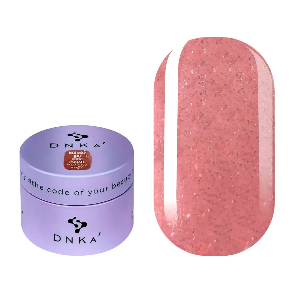 Гель DNKa Builder №30 Hollywood Glow, 30 ml