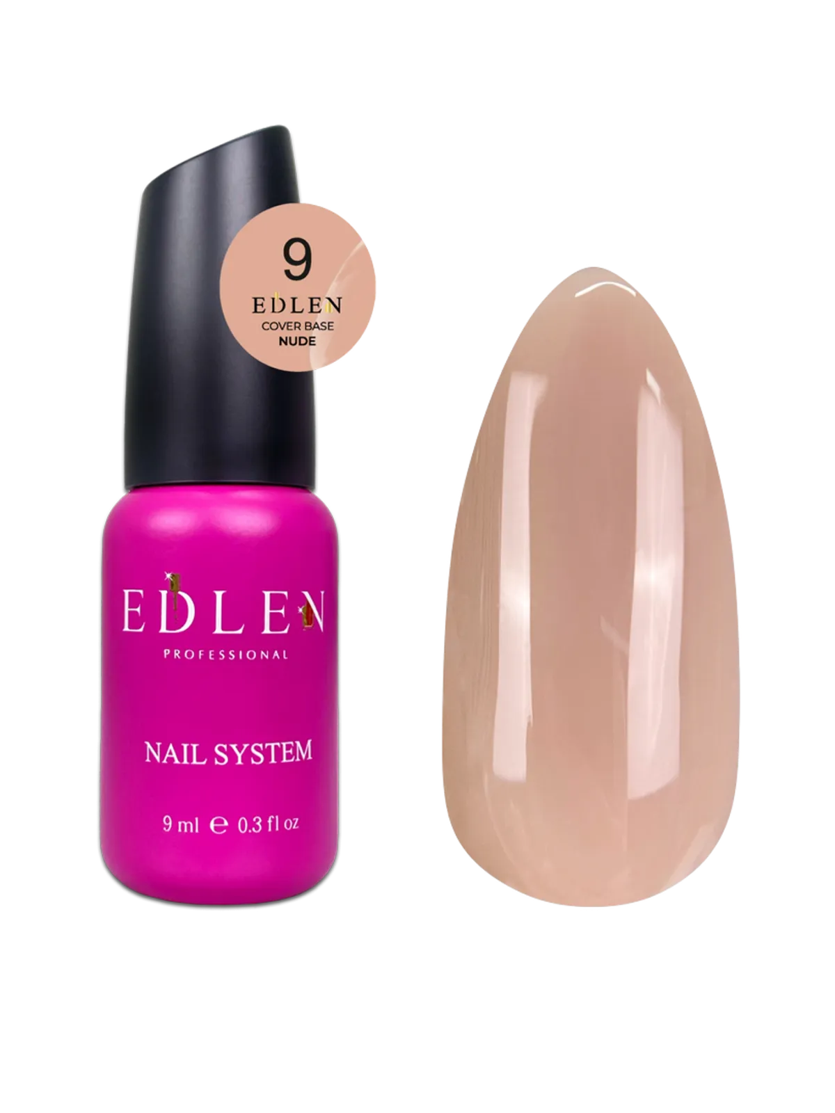 Edlen Cover base Nude №9, 17 мл
