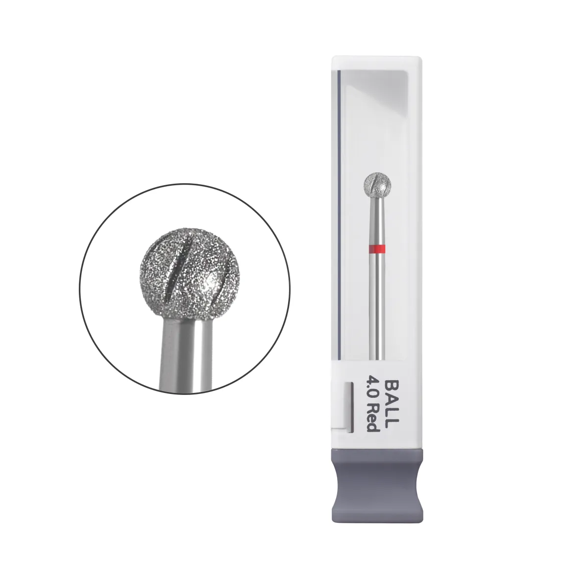 Фреза алмазна GÉMELY ex GA&MA Cutter CARBIDE COLD Ball (4.0 Red)