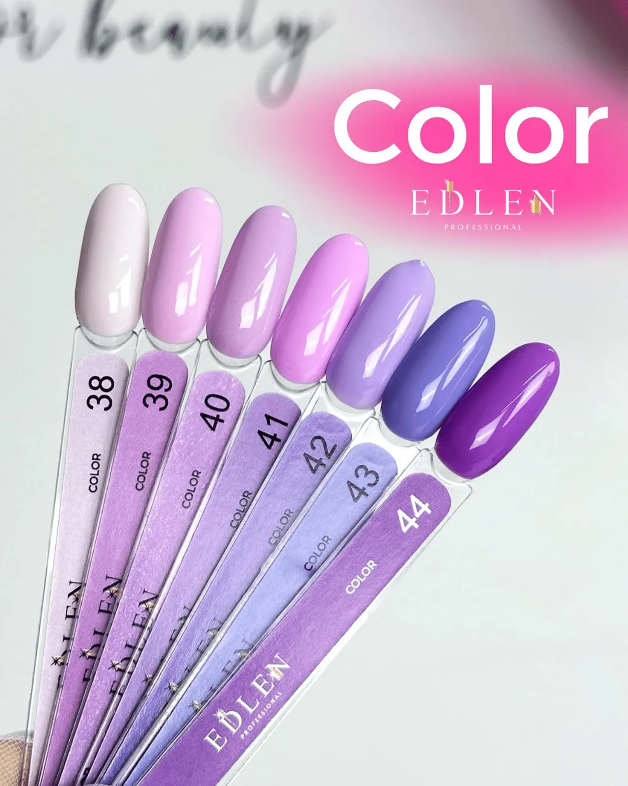 Гель-лак Edlen Color №40, 9 мл