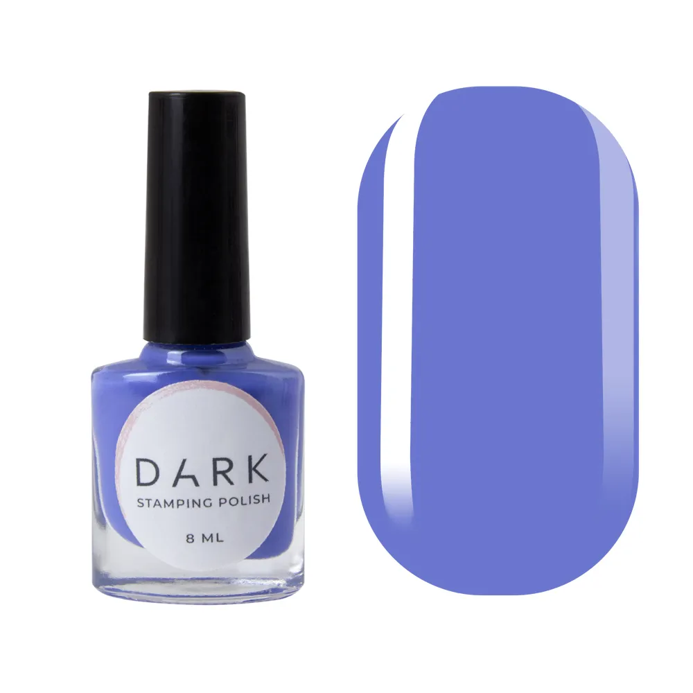 DARK Stamping polish №09, ліловий, 8 мл