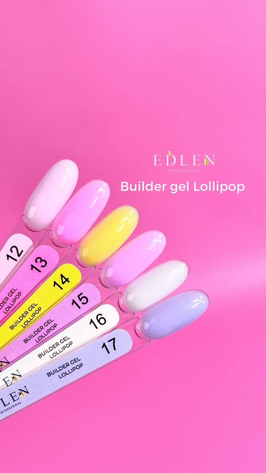 Сменный картридж Refill Edlen Builder Gel Lollipop №13, 30 мл