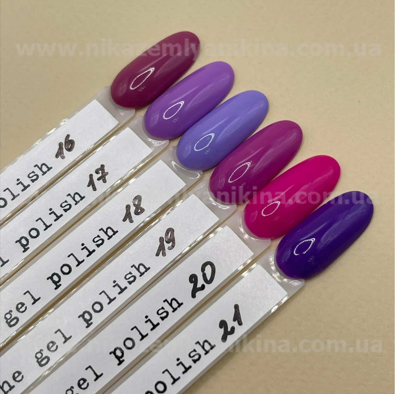 Гель-лак Nika Zemlyanikina the gel polish №019, 6 мл