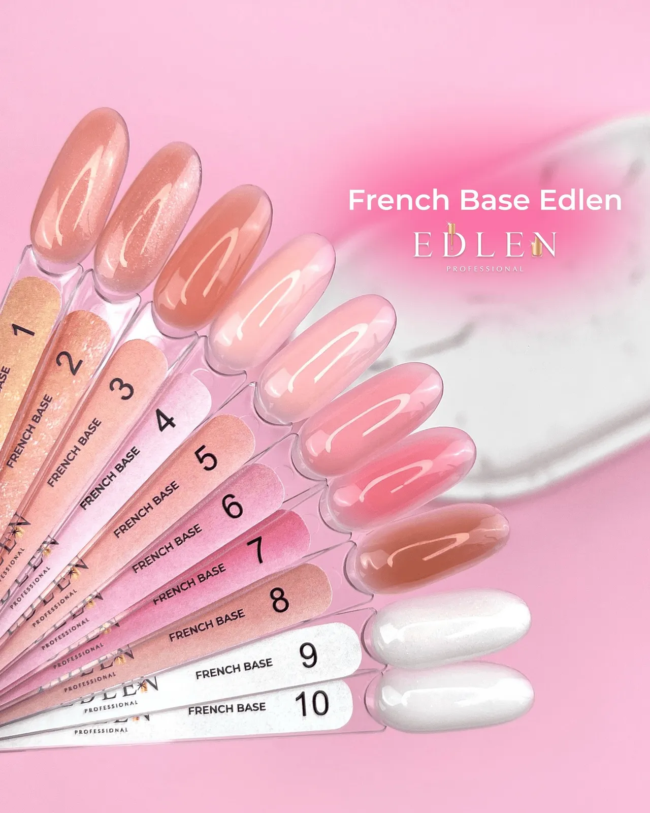 Edlen Cover base French №6, 9 мл