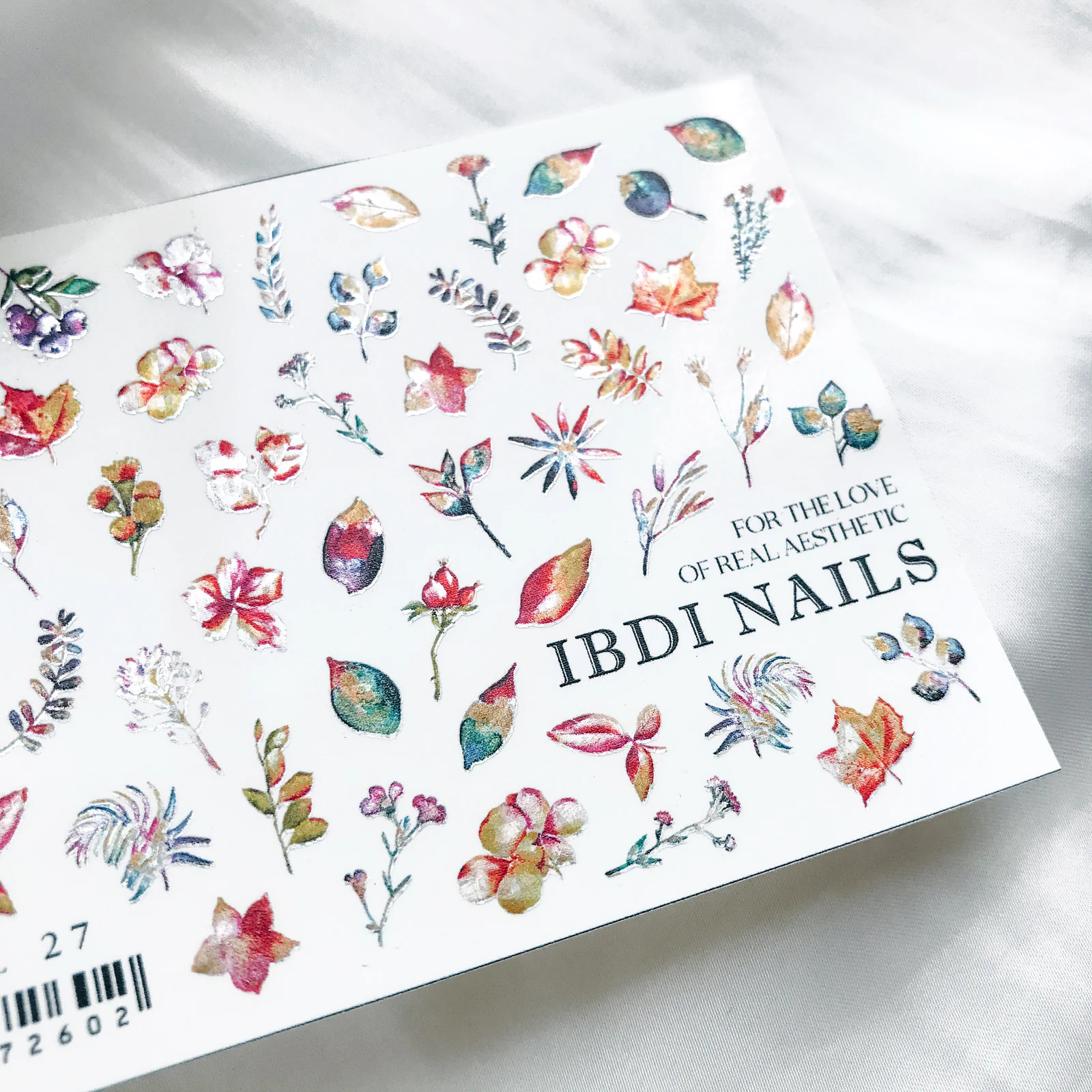 Слайдер-дизайн фольгований IBDI NAILS AIR FOIL 27