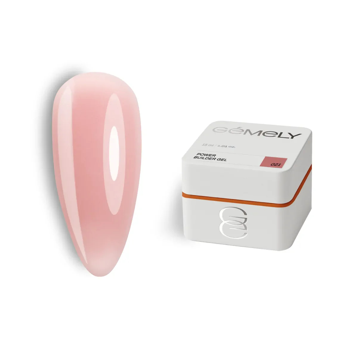 Гель GÉMELY ex GA&MA Power Builder Gel №021, 15 мл