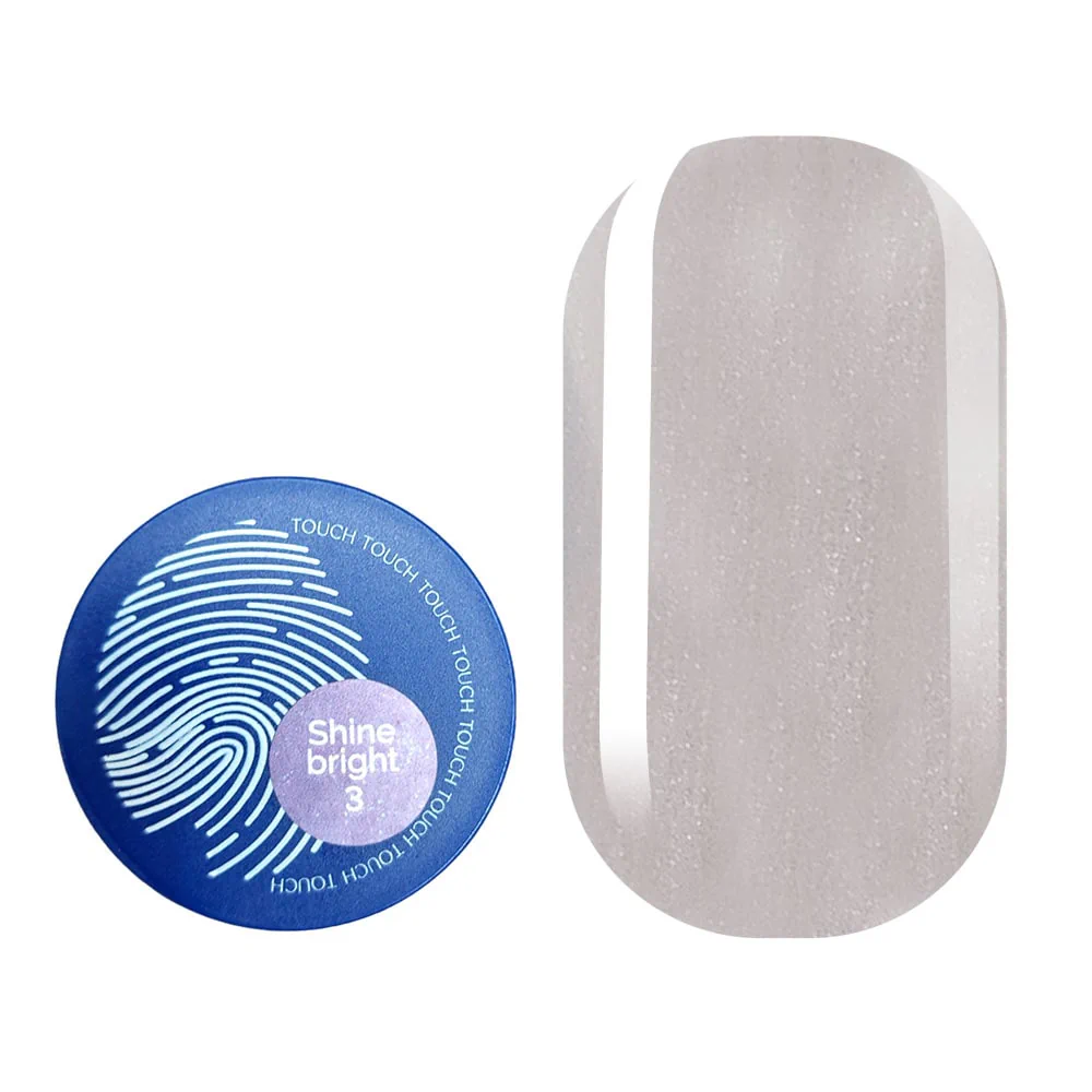 Touch Builder Gel Shine Bright №3, 15 мл (без кисточки)