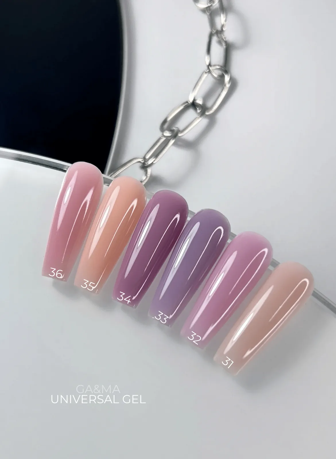 Жидкий гель GÉMELY ex GA&MA Universal gel №31, 30 мл