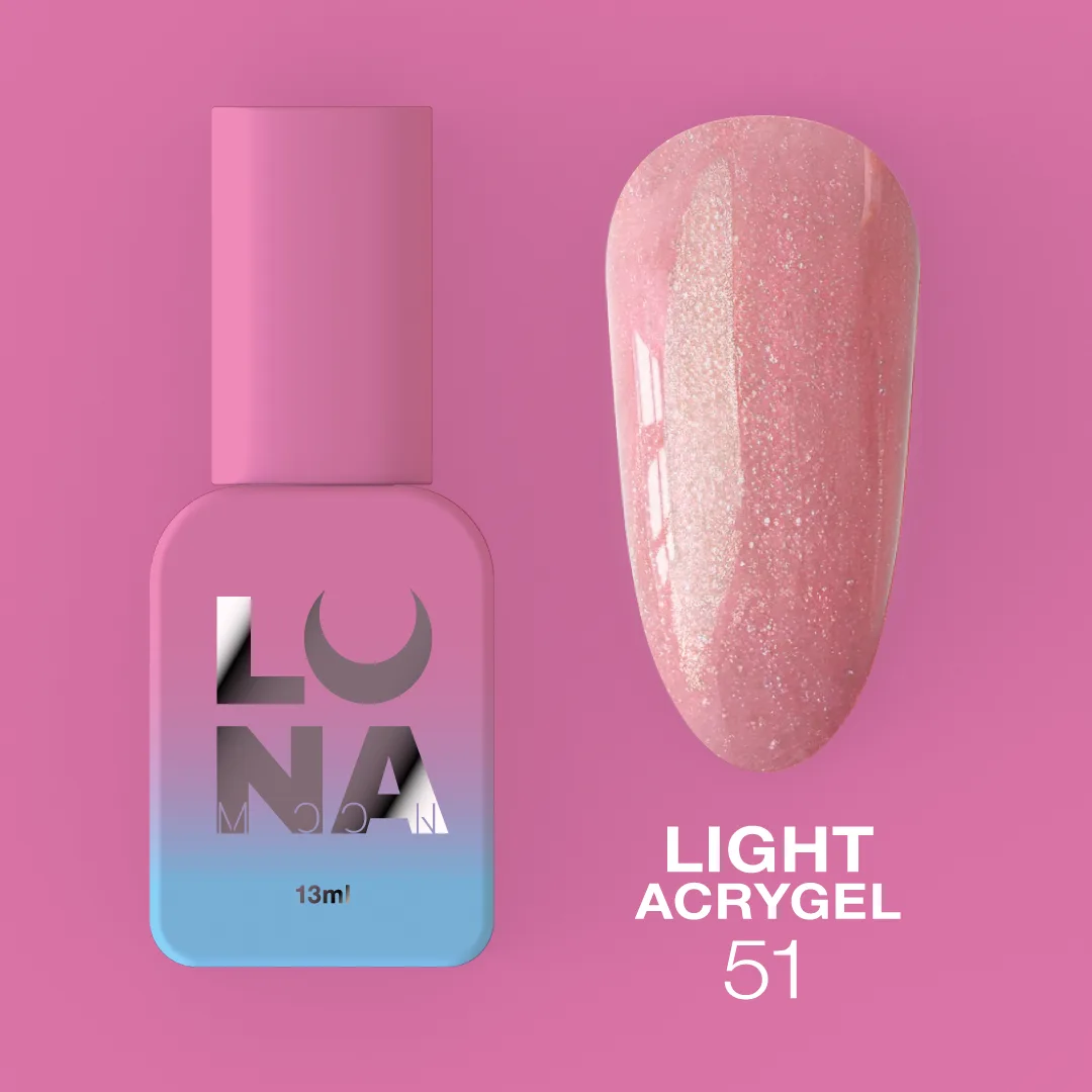 Акрил-гель LUNA Light Acrygel №51, 13 мл