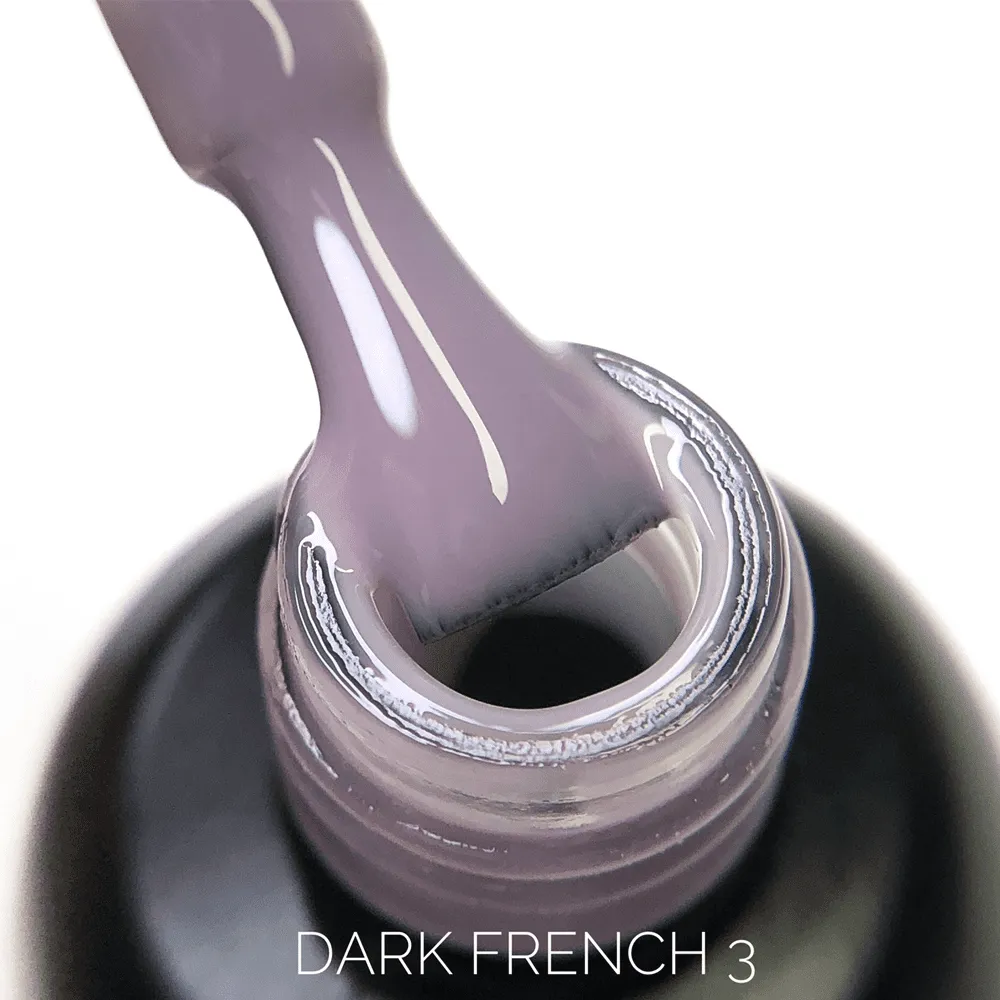 Гель-лак Dark French №03, 8 мл