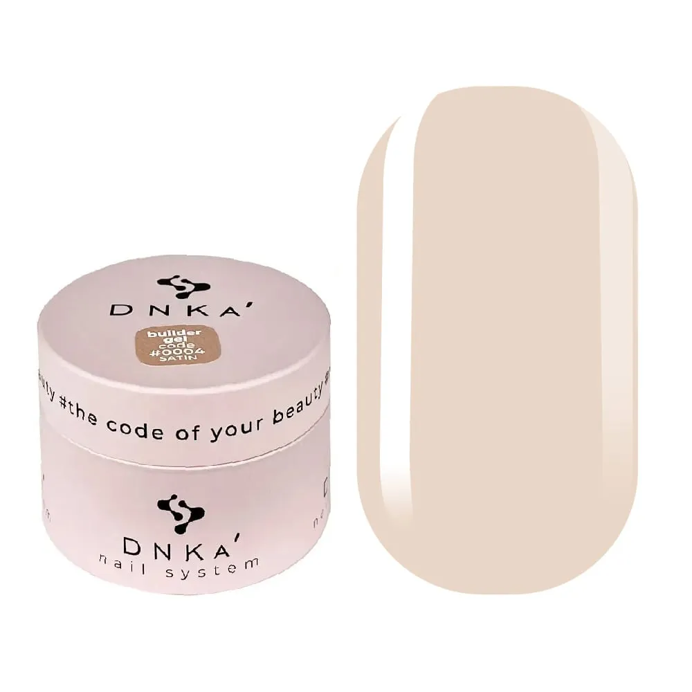 Гель DNKa Builder №4 Satin, 30 ml