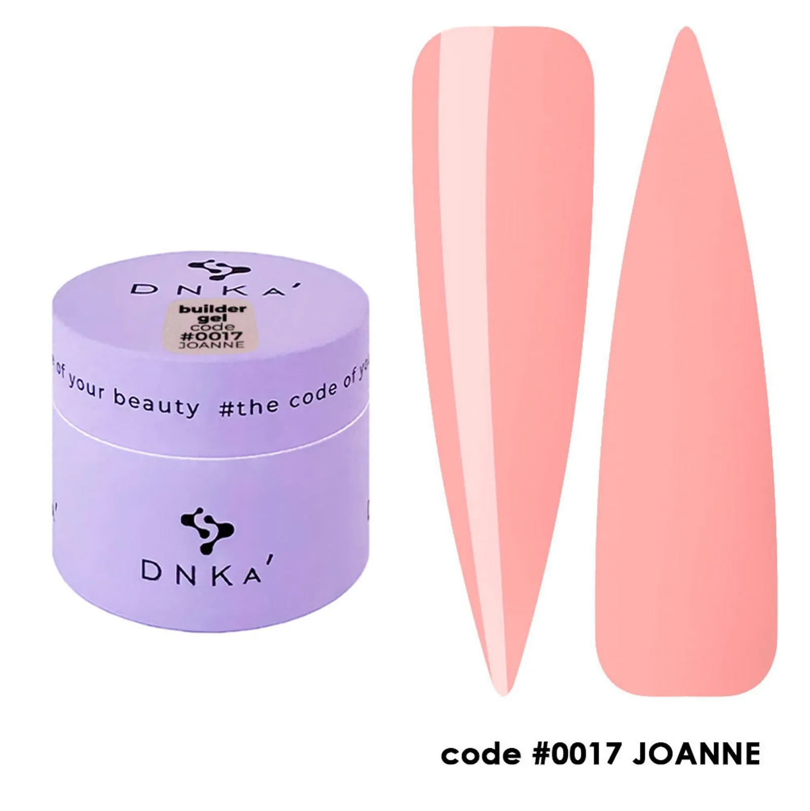 Гель DNKa Builder №17 Joanna, 15 мл