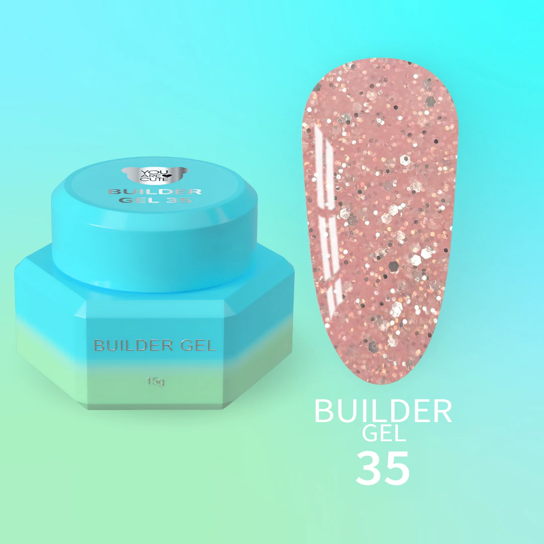 Гель для нарощування You Are Cute Builder Gel №35, 15 мл