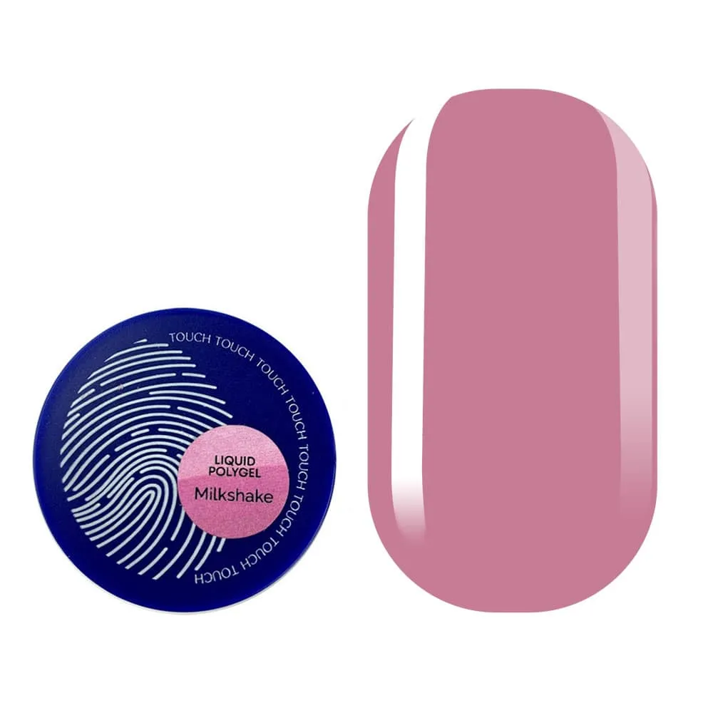 Полигель Touch liquid polygel Milkshake, 15 мл