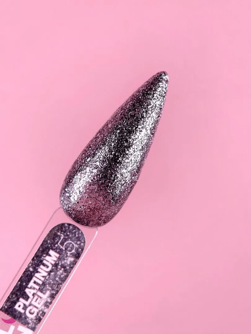 Блестки для ногтей LUNA Platinum Gel №5, 5 мл