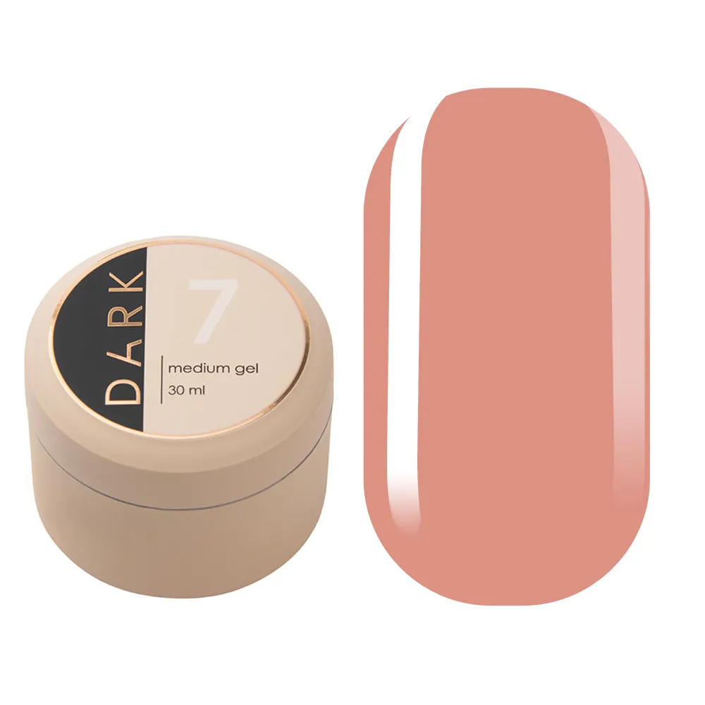 DARK Medium Gel №7, 30 мл, без пензлика