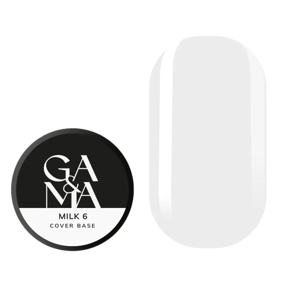 База камуфлирующая GÉMELY ex GA&MA №6 milk, 30 мл