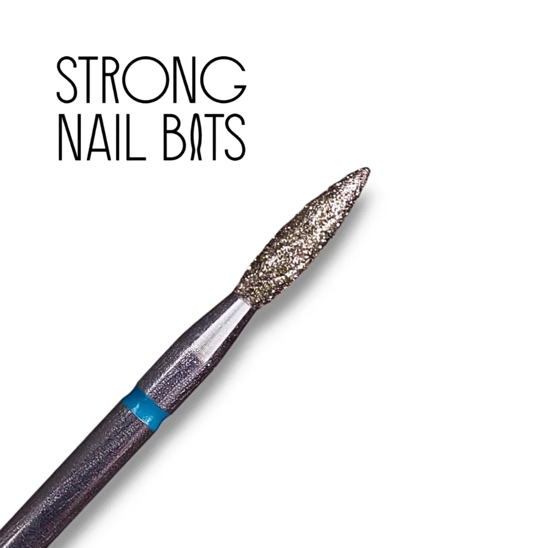 Фреза алмазна Strong nail bits PREMIUM (циркуляційна) полум'я синє 0,21 см