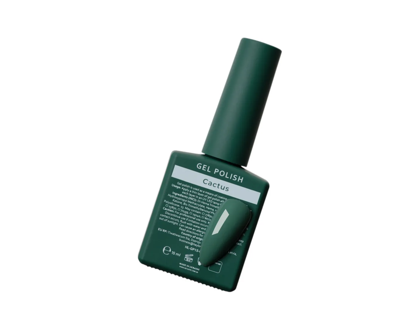 Гель-лак HEYLOVE gel polish, Cactus, 15 мл