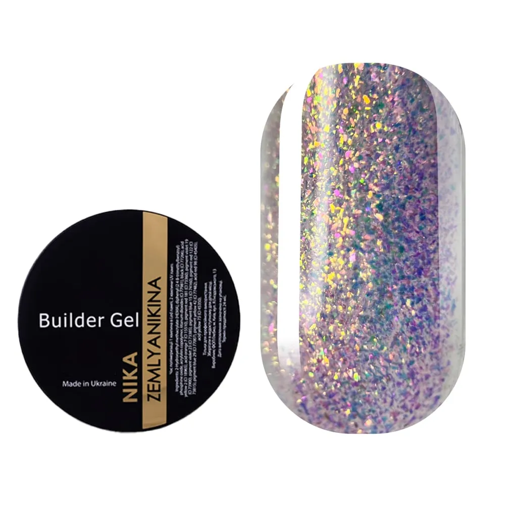 Гель для нарощування Nika Zemlyanikina Builder gel Festival №03, 15 мл