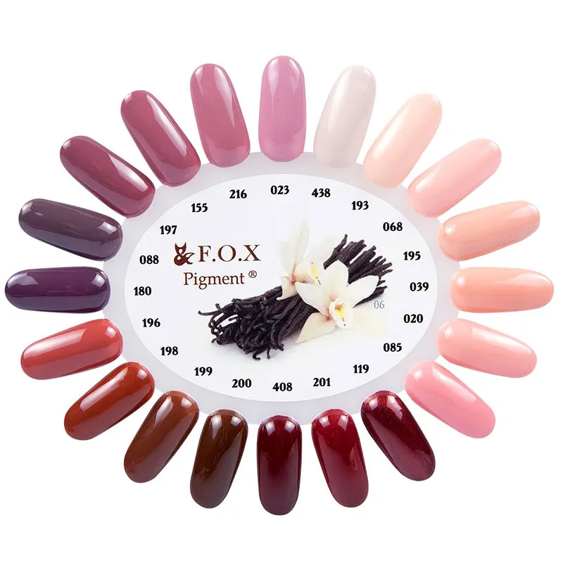 F.O.X gel-polish gold Pigment 039, 6 ml
