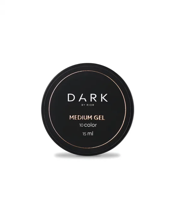 DARK Medium Gel №10, 15 мл, без пензлика