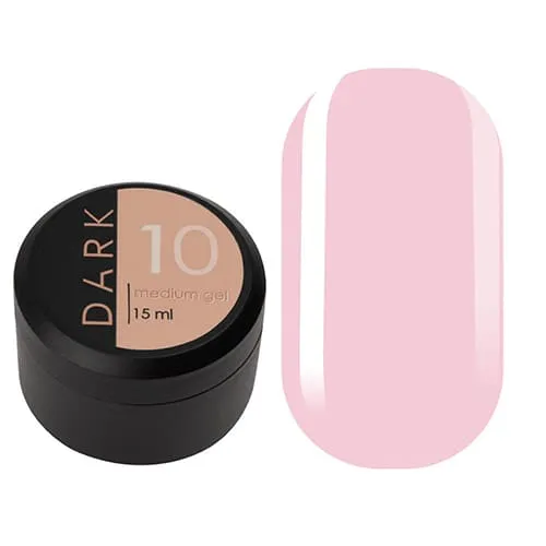 DARK Medium Gel №10, 15 мл, без пензлика