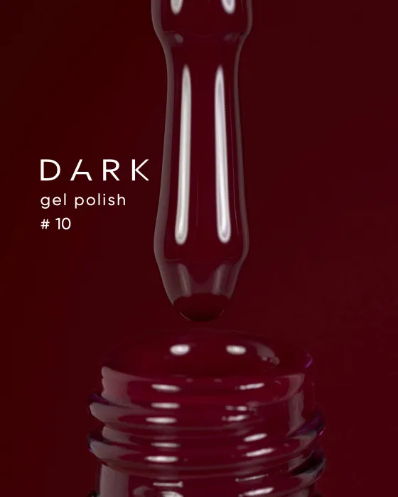 Гель-лак Dark gel polish №10, 10 мл