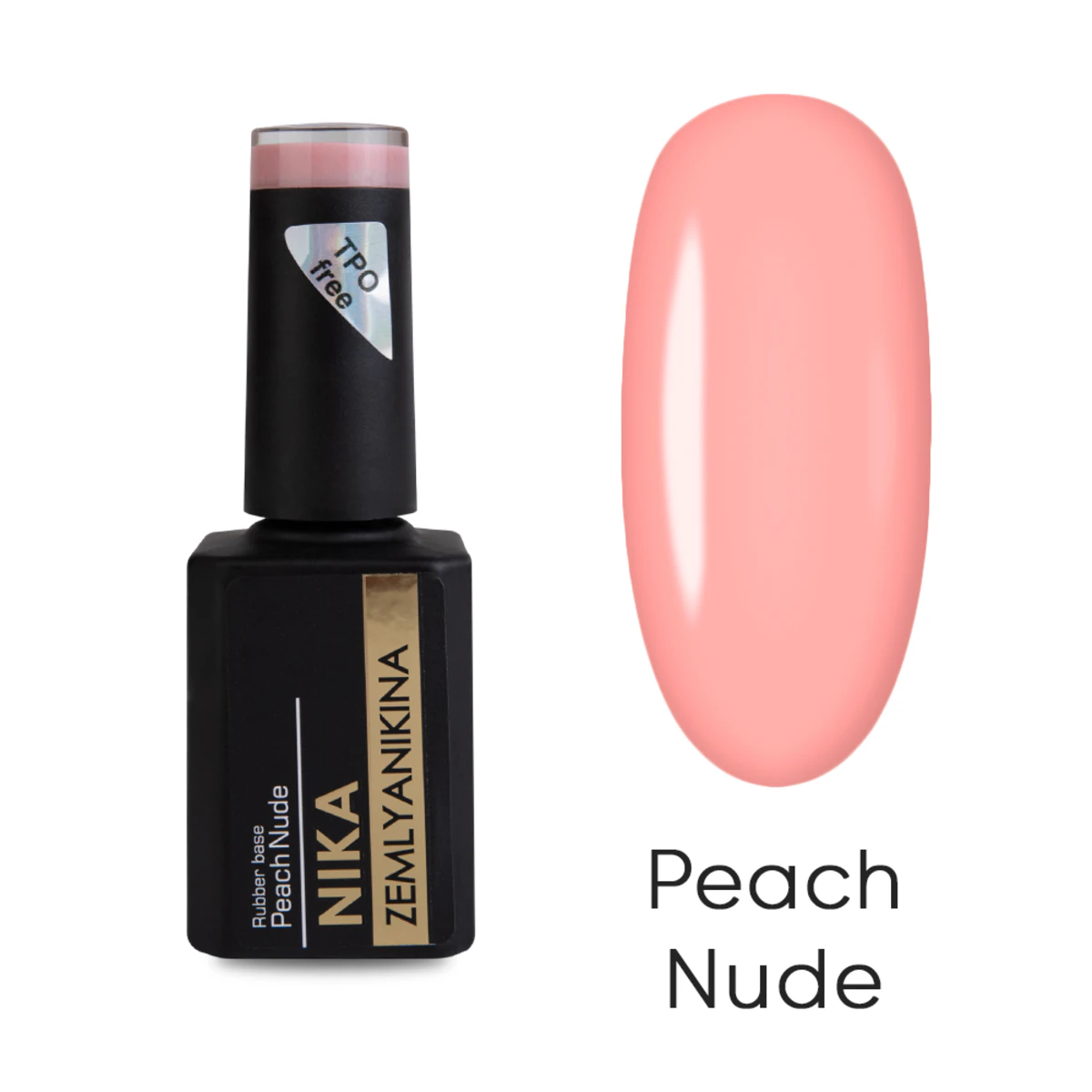 Каучукова база Nika Zemlyanikina Rubber base Peach, 15 мл