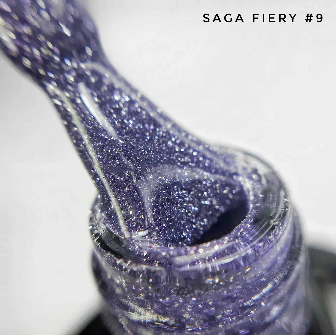 Гель-лак Saga Professional  Fiery gel № 9, 8 мл