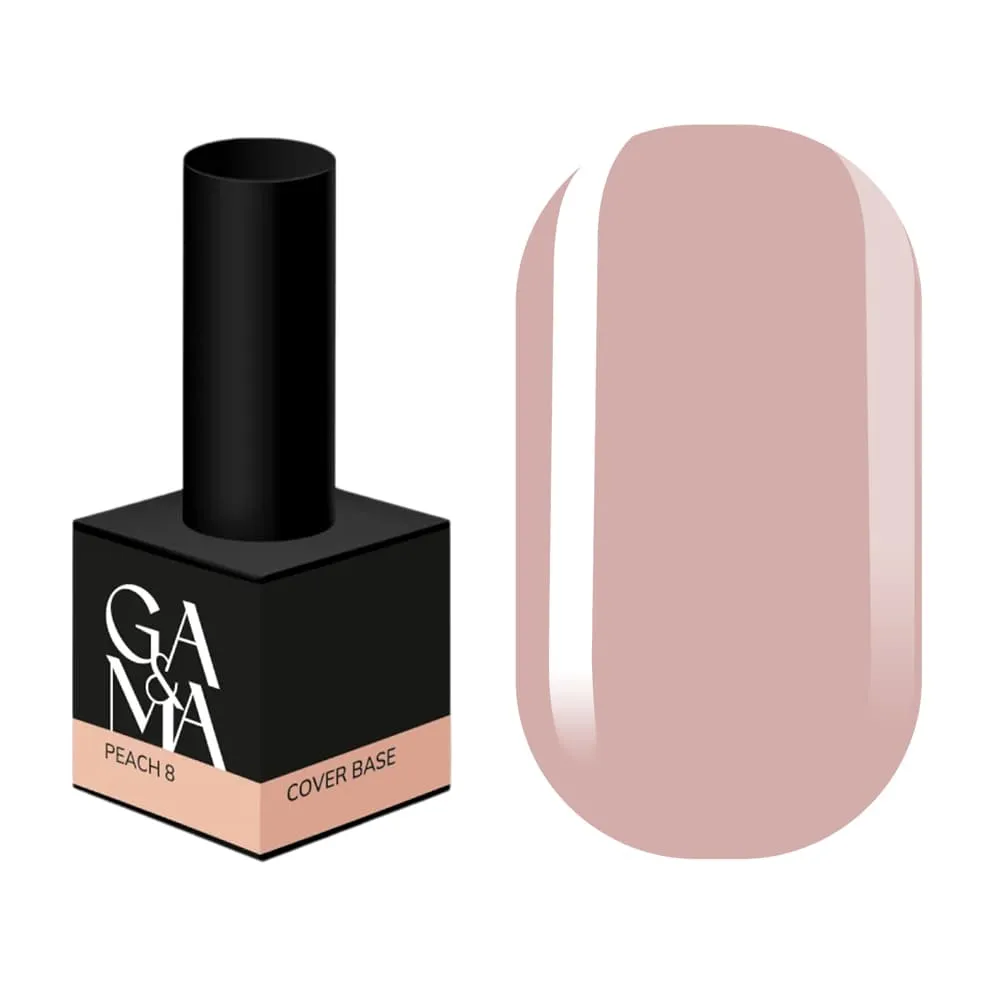 База камуфлююча GÉMELY ex GA&MA №8 peach, 15 мл