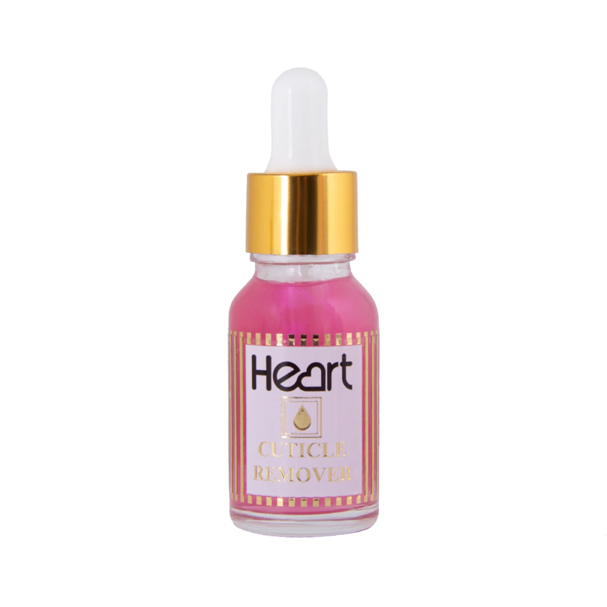 Гель для видалення кутикули HEART Cuticle Remover, рожевий, 15 мл