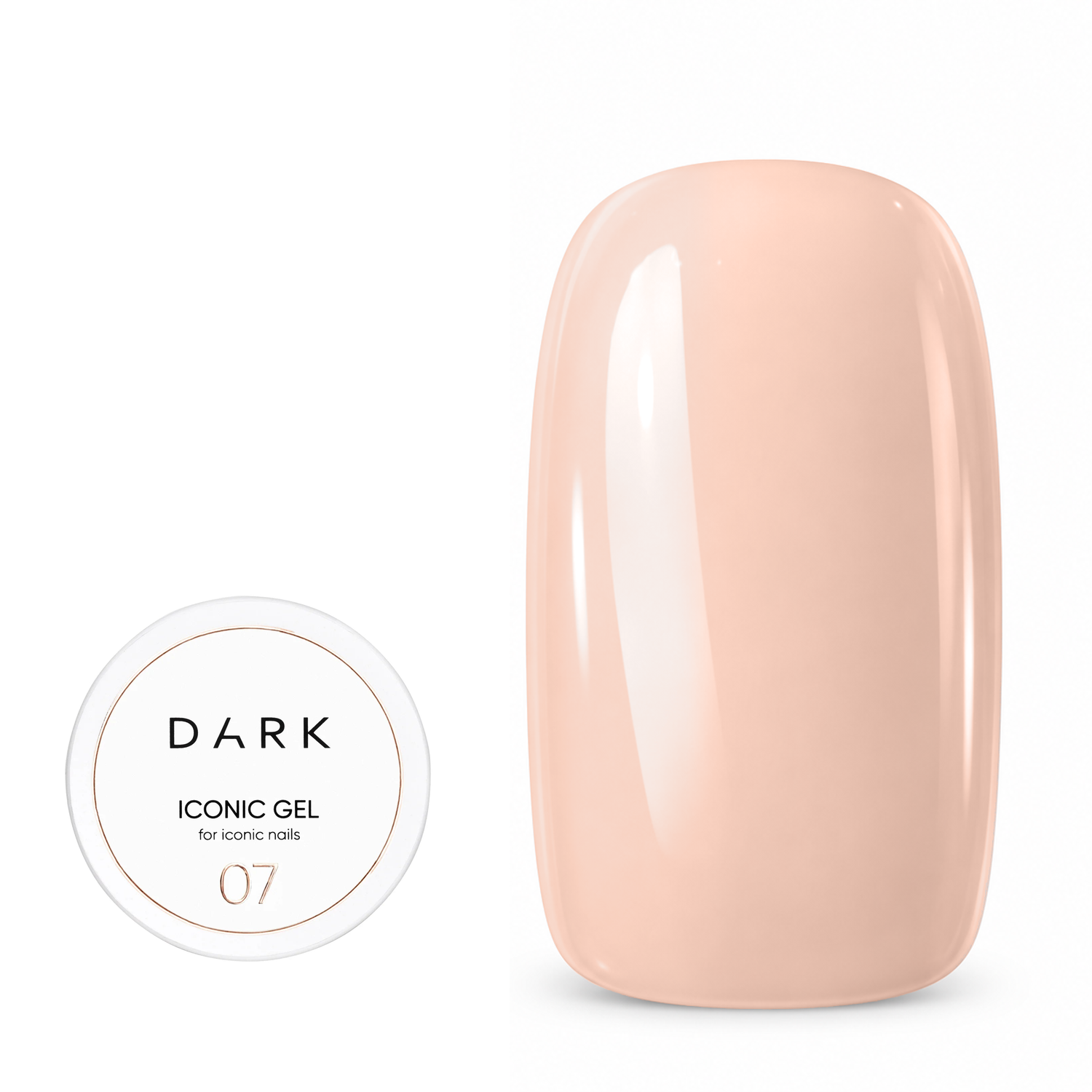 Dark Iconic gel 07, 30 мл
