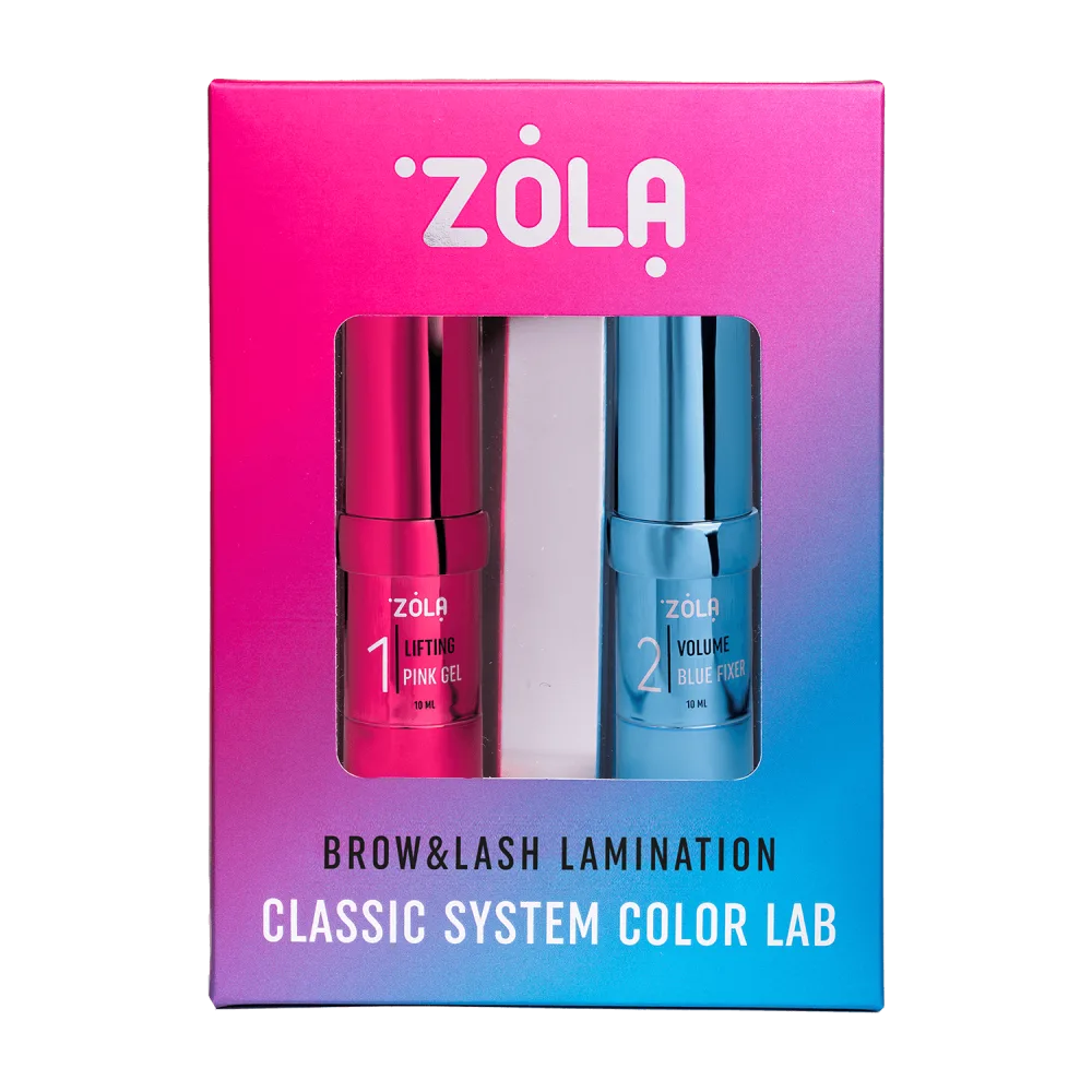 Набор для ламинирования ZOLA Color Lab Brow&Lash Lamination Classic System