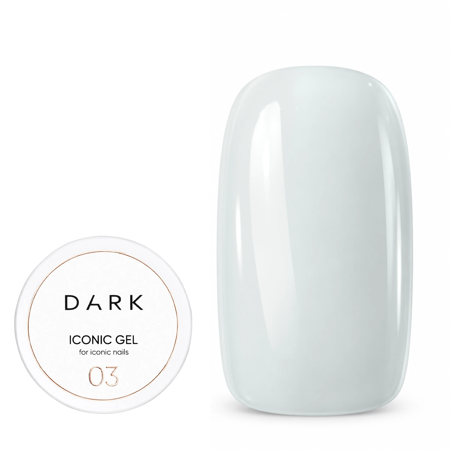 Dark Iconic gel 03, 15 мл