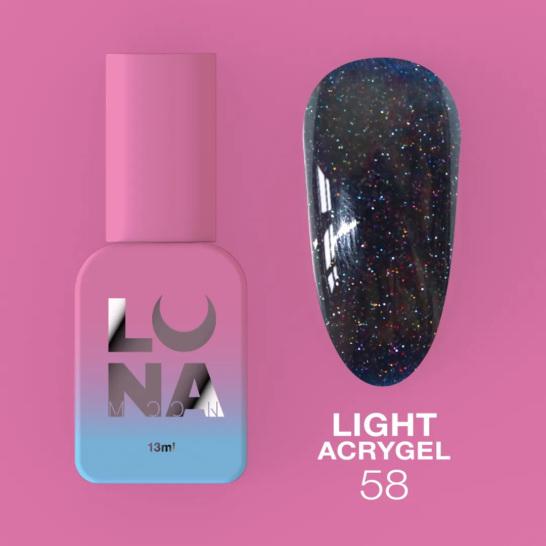 Акрил-гель LUNA Light Acrygel №58, 13 мл