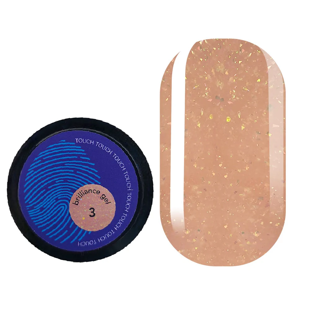 Гель Touch Brilliance Gel №3, 15 мл
