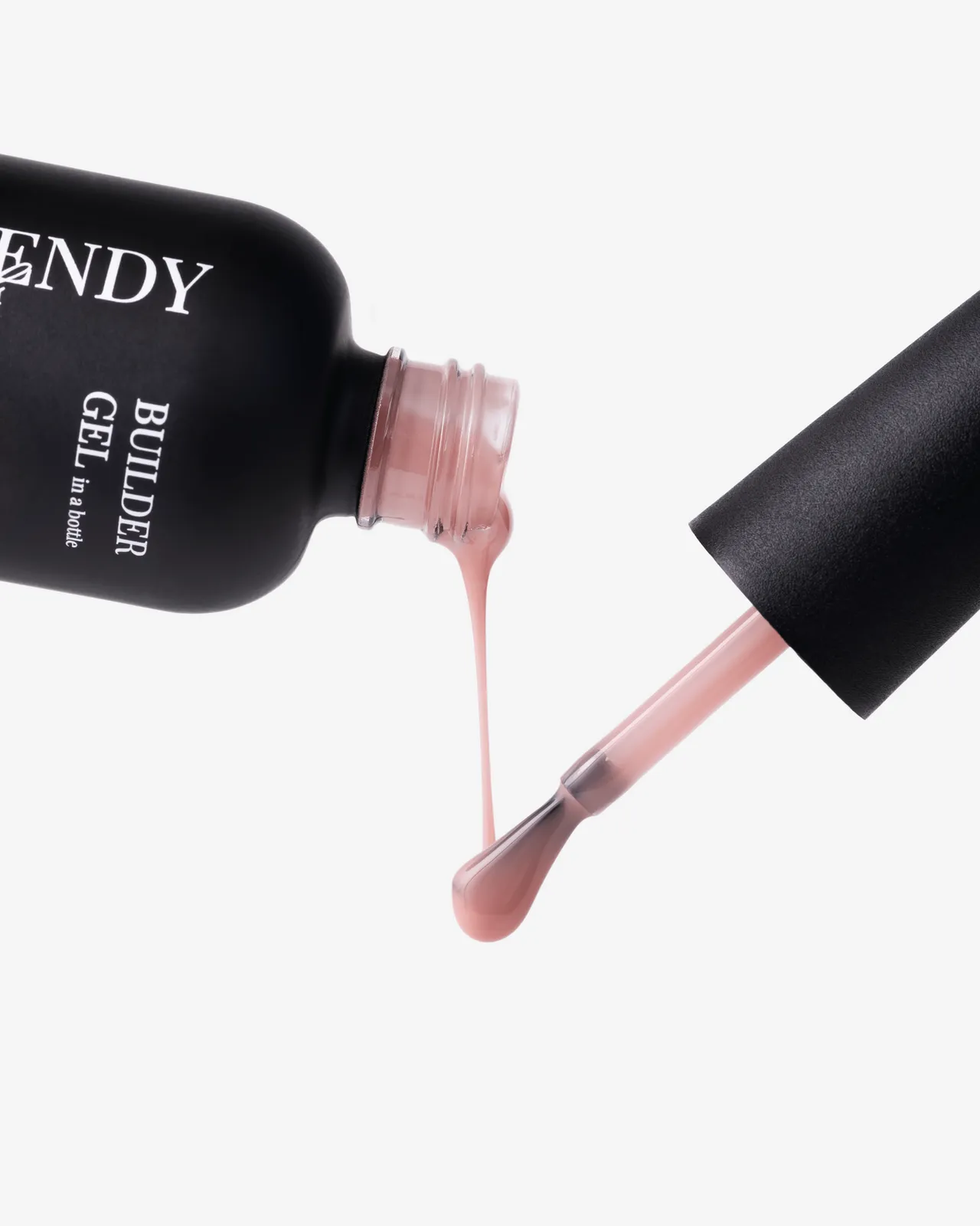 Trendy Nails Builder Gel in a bottle Silver Peony, 30 мл