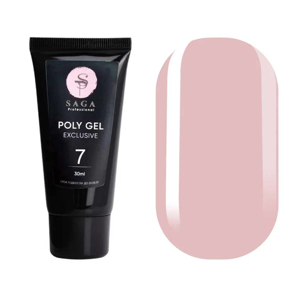 Saga PolyGel exclusive №7, 30 мл