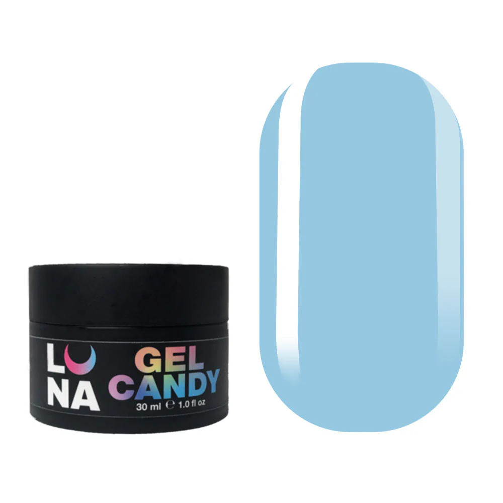 LUNA Candy gel 7, гель, камуфлюючий, небесно-блакитний, 30 мл