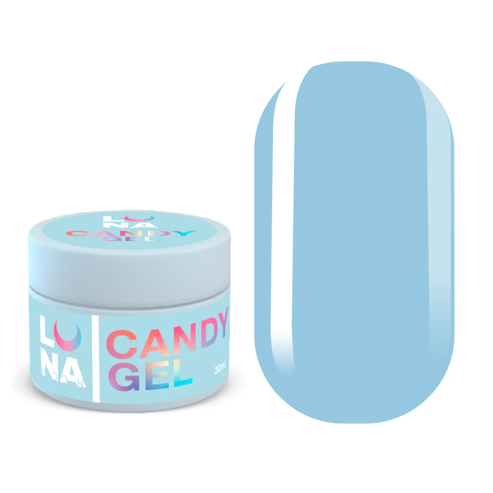 LUNA Candy gel 7, гель, камуфлюючий, небесно-блакитний, 30 мл