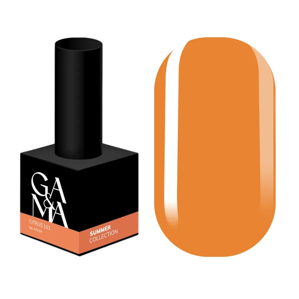 Гель-лак GÉMELY ex GA&MA №111 Citrus, 10 мл